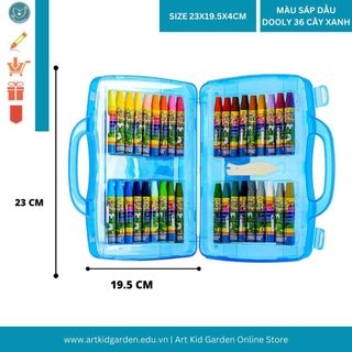 MÀU SÁP DẦU DOOLY 36 CÂY