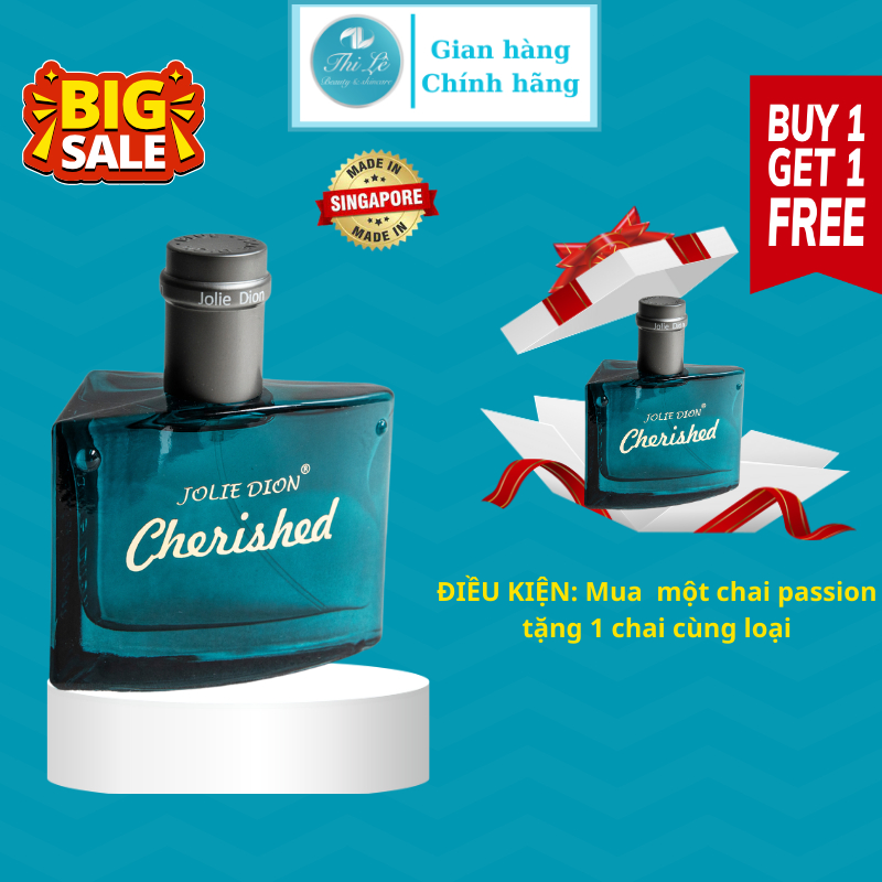 Nước Hoa Nam Cherished singapore- Jolie Dion (Eau De Parfum "EDP" 60ml