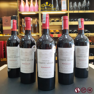  Rượu Vang Đỏ Red Wine Rượu Vang Pháp Chateau Comte Segur Bordeaux  Comte Segur Reserve Bordeaux 14,5% 750ml 