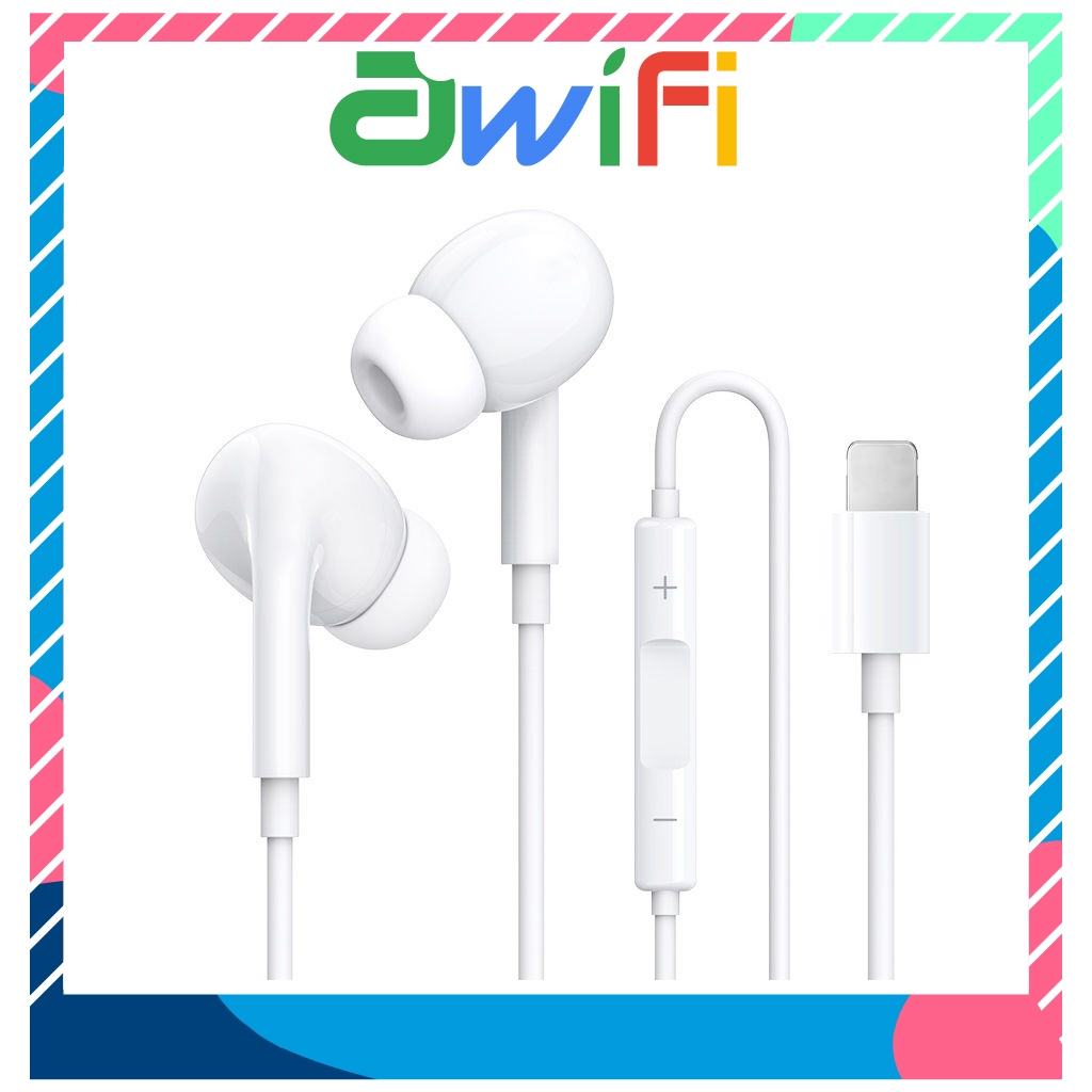 Tai Nghe Bluetooth Có Dây Và Mic 7/7plus/8/8plus/x/xs/11/12/13/14/pro/max/plus/promax - Awifi Case H5-2