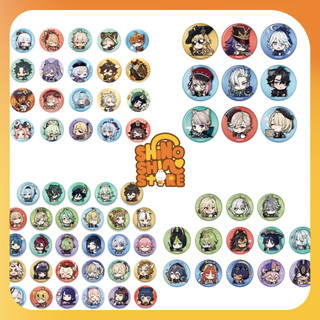 [có sẵn+order] huy hiệu genshin impact chibi từ official shop