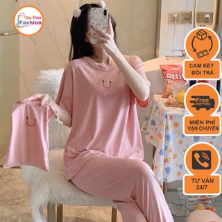 Bộ bầu - Bộ sau sinh - cho con bú ( Gân Mặt Cười Nhỏ ) chất liệu Gân Tăm - mềm - mịn