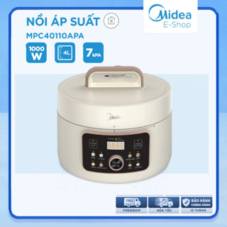 Nồi Áp Suất Điện Midea MPC40110APA (Nồi Hầm Dung tích 4L, Công suất 1000W)