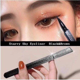 🌹Bút kẻ mắt Suake vỏ nhũ bạc lấp lánh D9