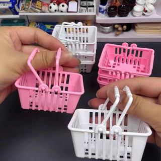 Giỏ đi siêu thị mini, đồ chơi búp bê
