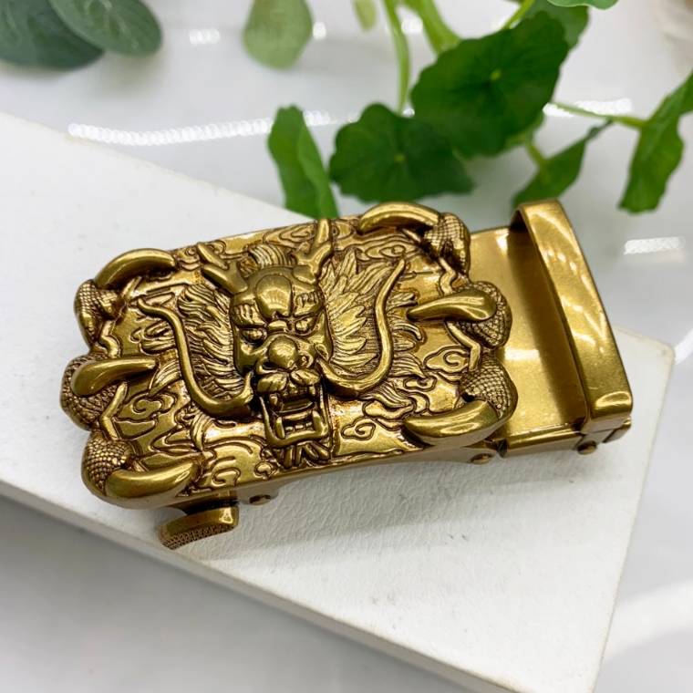 Mặt khóa thắt lưng nam dạng khóa tự động dùng cho dây có răng cưa bản dây 3,5cm trở xuống giaynamdep218