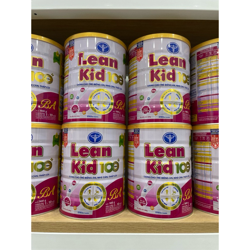 [KHÔNG QUÀ] SỮA BỘT NUTRICARE LEAN KID 100 BA 900G (MẪU MỚI)