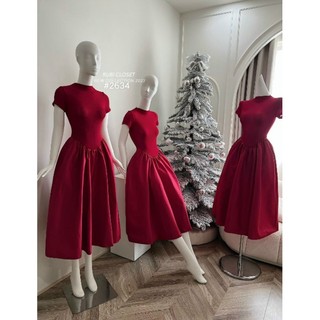 Váy áo thun cộc chân xòe bồng