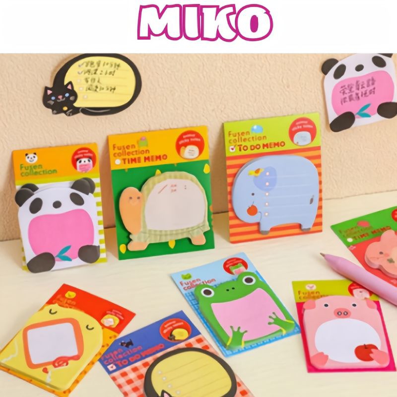 Giấy Note Mini Hình Thú Dễ Thương MIKO 062
