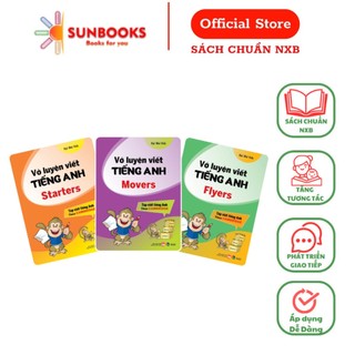 Sách - Vở luyện viết tiếng anh : Starters , Movers , Flyers - lẻ tùy chọn : Tập viết tiếng anh theo Cambridge