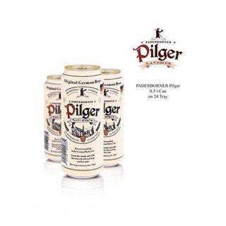 Bia đức paderborner pilger original 5% – lon 500ml – thùng 24 lon