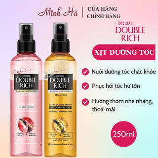 Nước xịt dưỡng tóc chăm sóc tóc chuyển sâu, phục hồi hư tổn - Double Rich Balancing Water 250ml