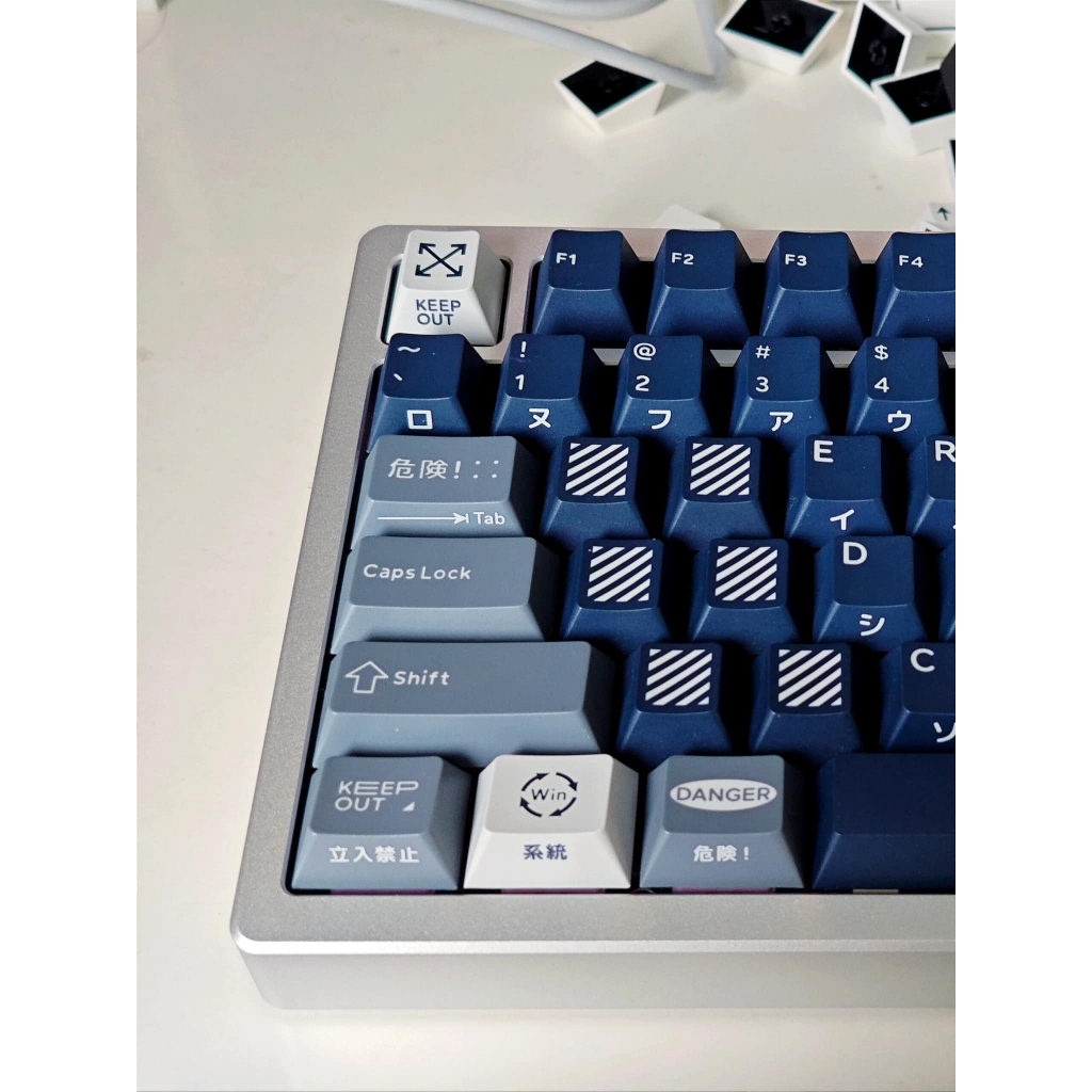 Bộ keycap Ranger Infi75 chất liệu PBT doubleshot layout 75% | BigBuy360 - bigbuy360.vn