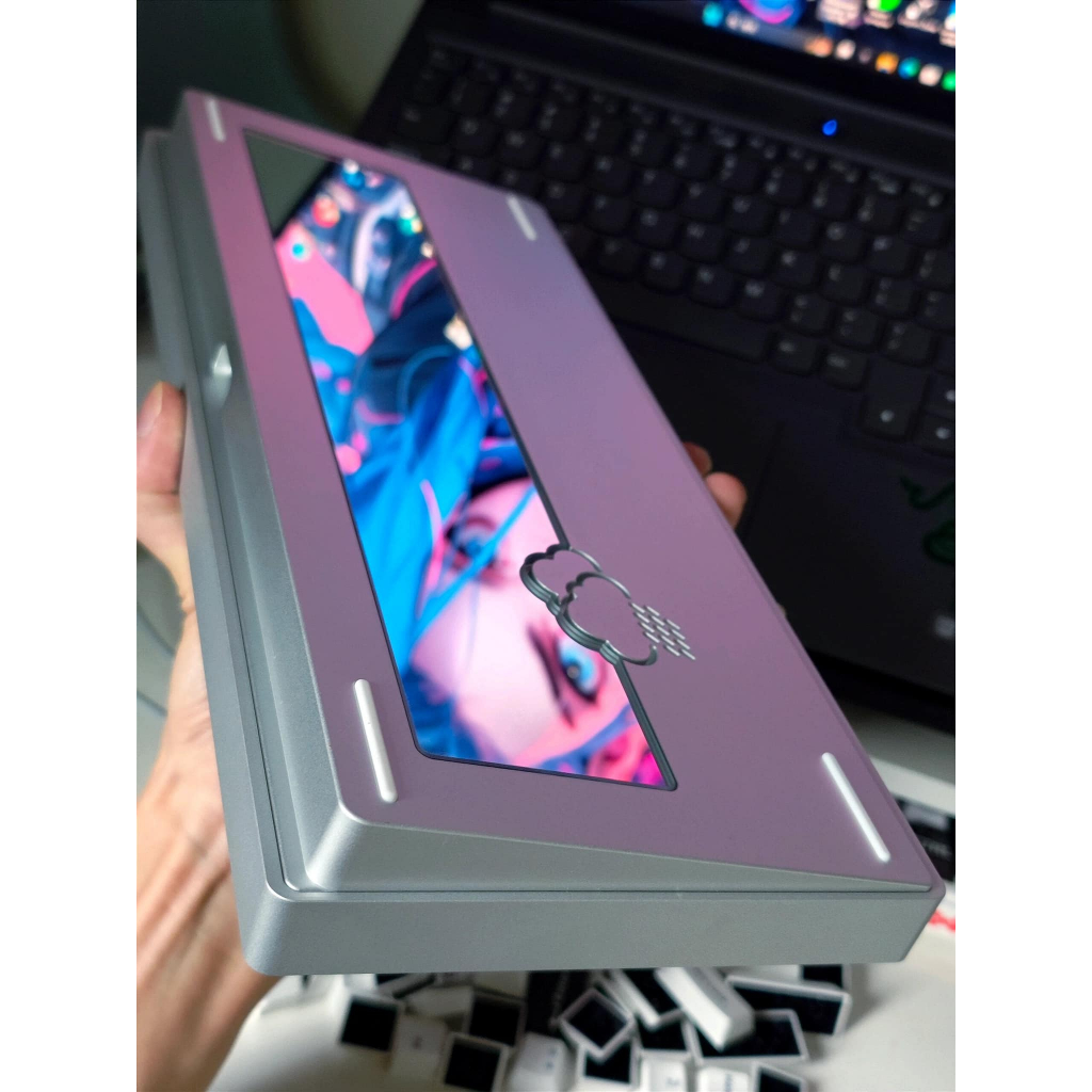 Bộ keycap Ranger Infi75 chất liệu PBT doubleshot layout 75% | BigBuy360 - bigbuy360.vn