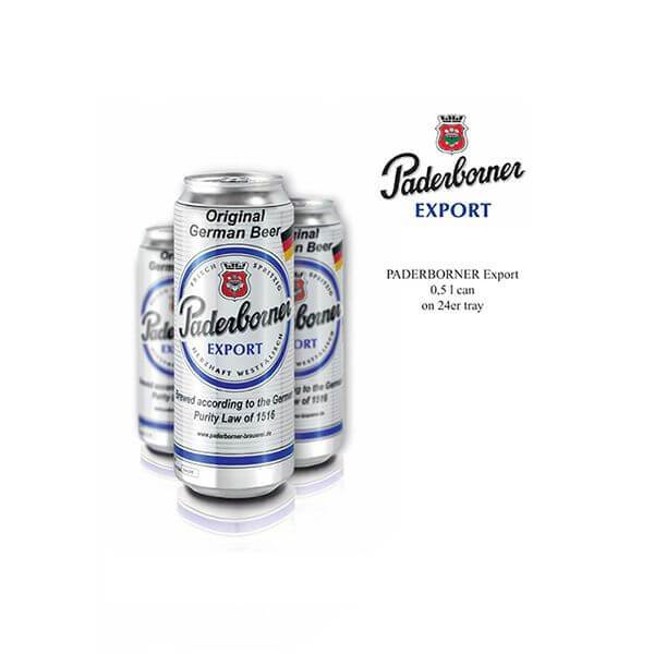 Bia Đức Paderborner Export Thùng 24 lon