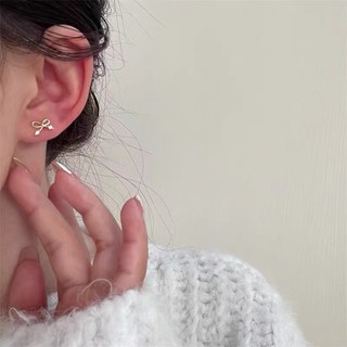 [1 CHIẾC] Khuyên tai bông tai 𝗧𝗵𝗮̆́𝘁 𝗻𝗼̛ đá 30% bạc chốt bi I 2 GIRLS ACCESSORIES I