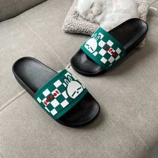 Dép Nam nữ quai ngang quai caro thỏ hot trend Mã: BM 18