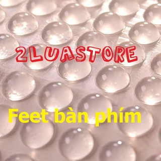 Feet bàn phím cơ Chân đế bàn phím | Feet cao su dán đế bàn phím | Feet dán bàn phím 3M