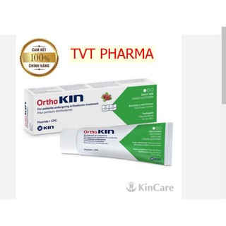 Tây ban nha kem đánh răng cho răng niềng ortho kin toothpaste 75ml kem danh rang kin ortho kin ỏtho