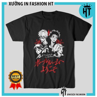 Áo thun Ballroom e Youkoso Collections (Black) ngắn tay