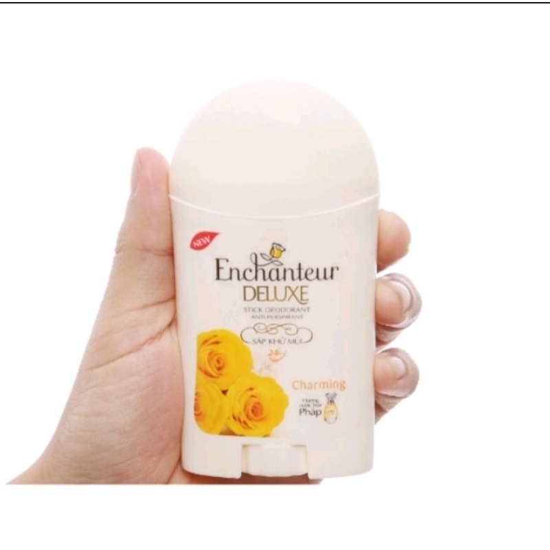 [CHÍNH HÃNG] Lăn khử mùi Enchanter White 40g vàng sáp