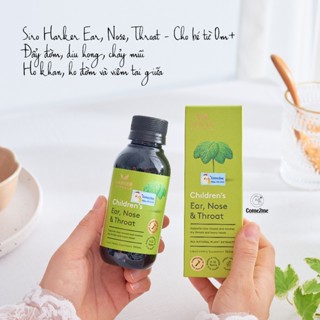 Siro Harker xanh lá Tai, Mũi, Họng 3in1 cho con 0m+ - (150ml)
