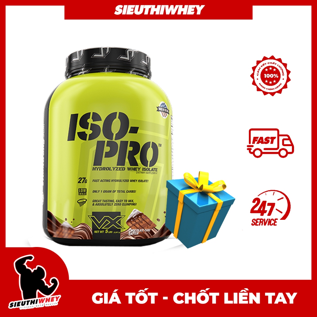 Thực Phẩm Tăng Cơ Iso Pro 5lbs