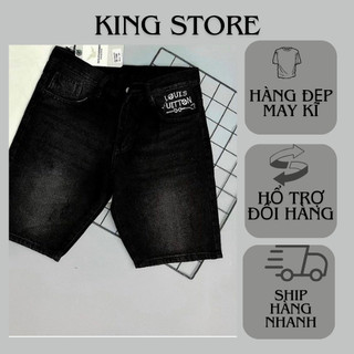 Quần jean nam ngắn có túi 2 bên trẻ trung, năng động size 28-32