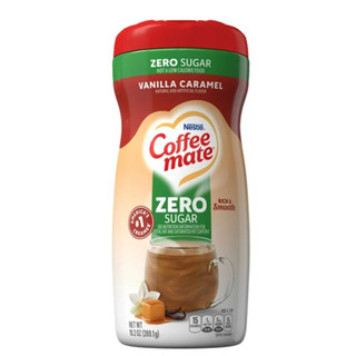 BỘT KEM SỮA KHÔNG ĐƯỜNG VỊ VANILLA CARAMEL Coffee Mate Sugar Free Powder Coffee Creamer 289g (10.2oz)
