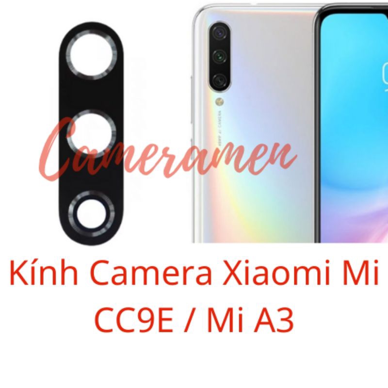 Kính Camera Xiaomi Mi CC9E , Xiaomi Mi A3