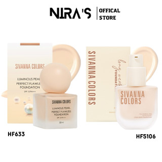 Kem nền Sivanna Born to Glow  HF5106/ Luminous Pearl Flawless Foundation HF633 Thái Lan