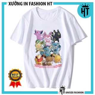 Áo Thun Tay Ngắn In Hình Pokemon nhiều mẫu HOT cho bé