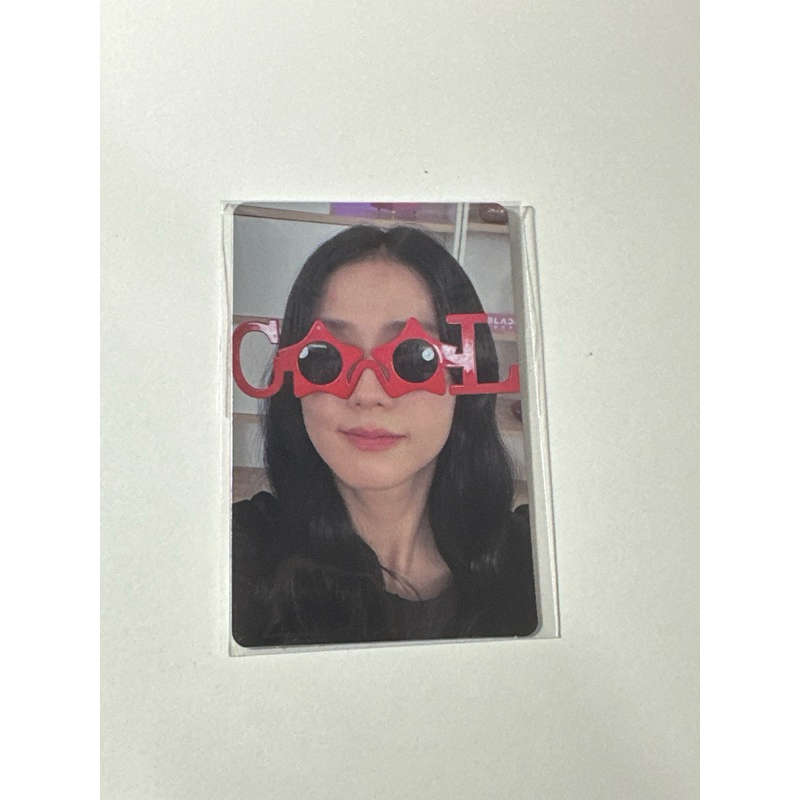 thẻ ảnh Blackpink jisoo card official