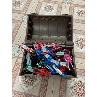   KHÔNG NÚT BẤM  Đồ Chơi DX Key Gokai Các Màu - Chính hãng Bandai - Siêu Nhân Hải Tặc Gokaiger 