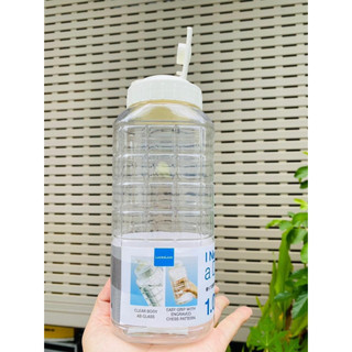 Bình nước 1 lít nhựa Pet cao cấp