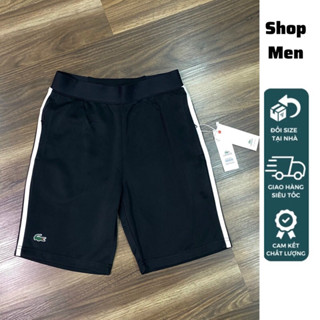 Quần Đùi Thể Thao Nam Hàng Hiệu Xuất Dư Shop Men LC992, Quần Mặc Nhà Túi Khoá Viền May Chắc Chắn Mẫu Mới 2024