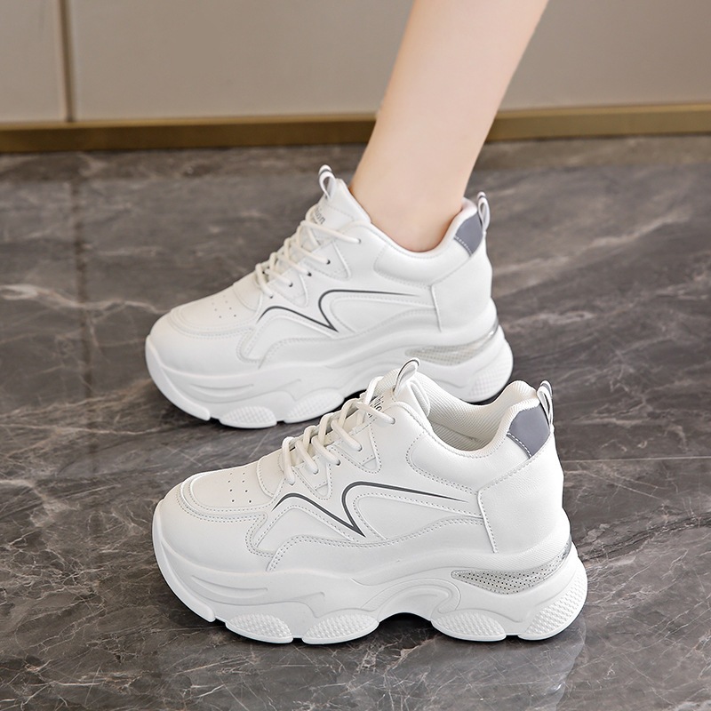 Giày Thể Thao Nữ M TOTO Độn Đế Cao Cấp