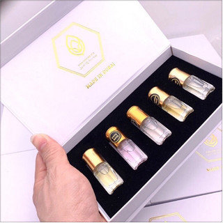 Set tinh dầu nước hoa dubai cao cấp 5 mùi dạng lăn