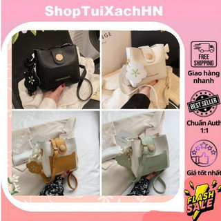 Túi da hoạ tiết gấu túi xách đeo chéo nữ đi chơi đi làm ,túi xách kẹp nách