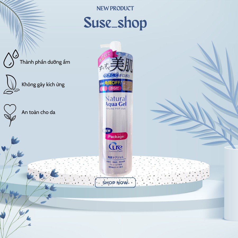 Tẩy da chết Natural Aqua Gel Nhật Bản