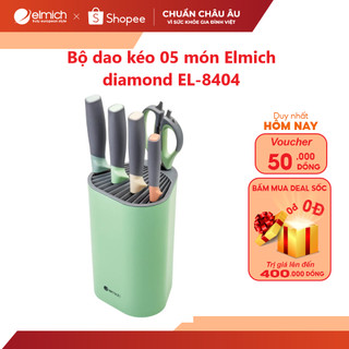Bộ dao kéo 05 món Elmich diamond EL-8404