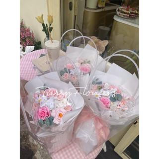 bó hoa sáp mix màu(nhắn tin trước khi đặt)