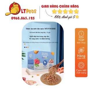 Pate myfoodie balance inaba ức gà gói 60gr