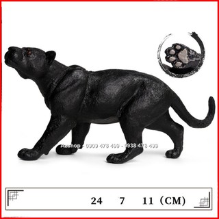 Mô Hình Báo Đen Sát Thủ Phi Châu Dài 24cm - 76685