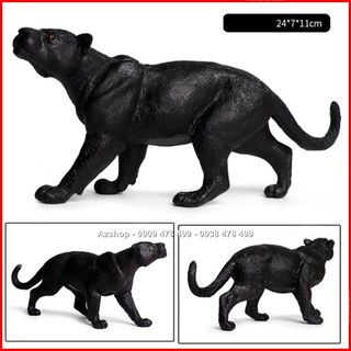Mô Hình Báo Đen Sát Thủ Phi Châu Dài 24cm - 76685