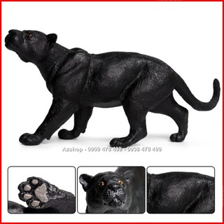 Mô Hình Báo Đen Sát Thủ Phi Châu Dài 24cm - 76685