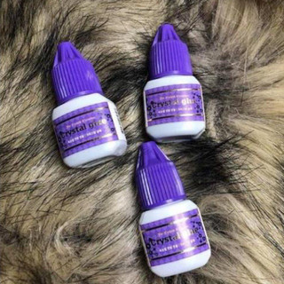 Keo nối mi mắt tím crystal glue