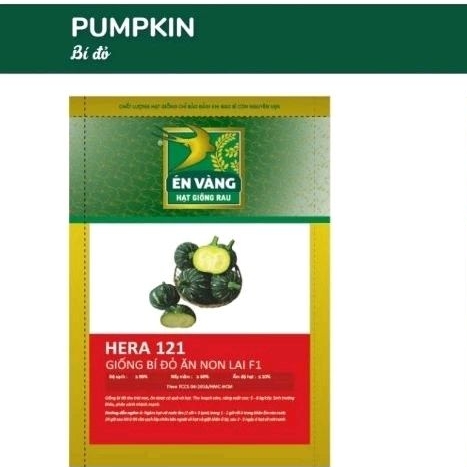 Bí ăn non Hera 121 - én vàng gói 100 hạt