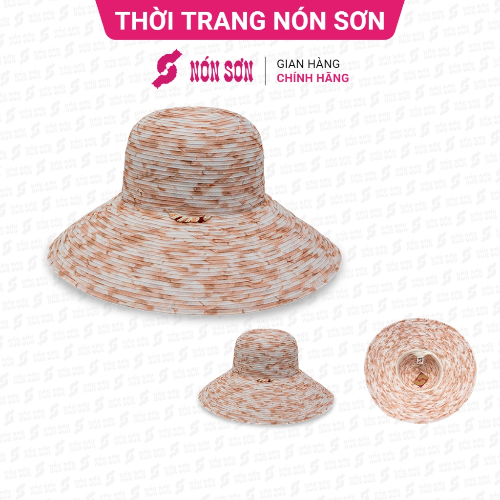 Mũ vành thời trang NÓN SƠN-XH001-3D-NU1HV