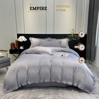 Bộ chăn ga gối sọc set 4 món lụa M100s EMPIRE cao cấp chuyên dùng cho các khách sạn 5 sao - Bình Châu Bedding & Decor